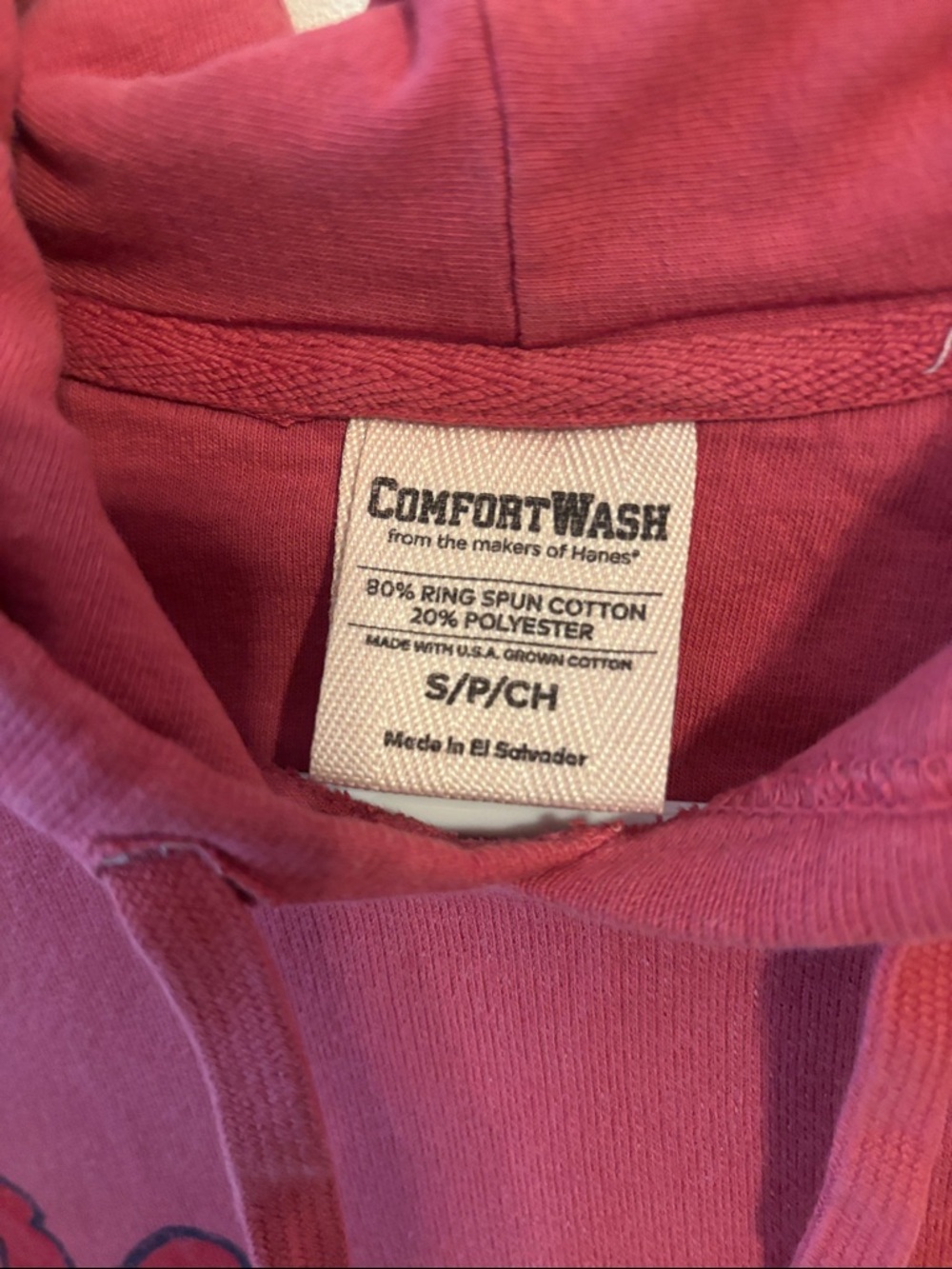 Champion Red Ole Miss Pullover Hoodie - Picture 3 of 4
